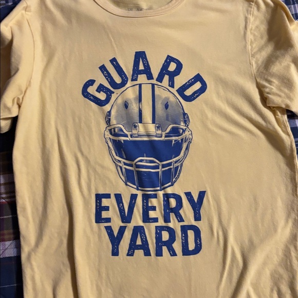 Place Kids Yellow and Navy Graphic Tees - Picture 4 of 5